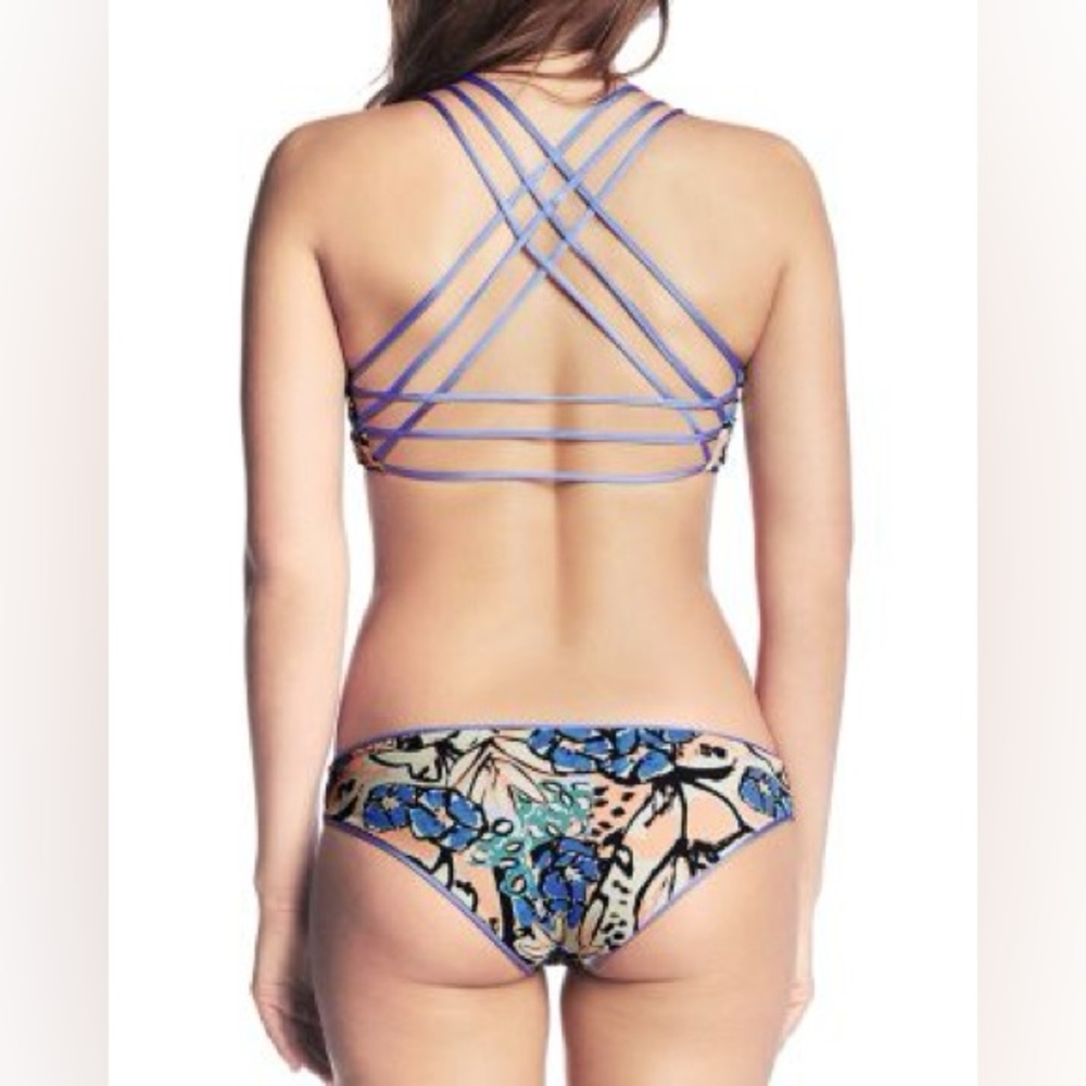 NWT Maaji Wedgewood Deck Reversible Bikini Bottom In Sublime - Picture 6 of 15